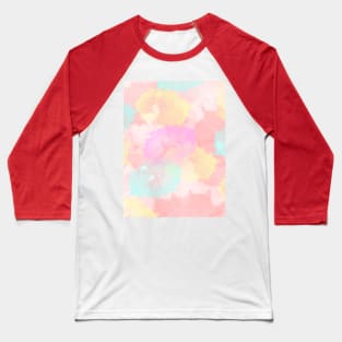 Digital Art Design Lighting Pattern Baseball T-Shirt